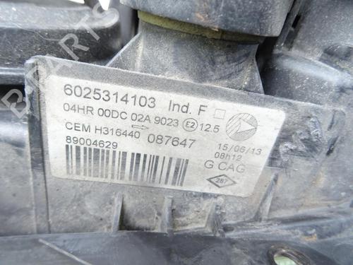 Left headlight RENAULT ESPACE III (JE0_) 3.0 V6 24V (JE0G, JE0R) | BP31300961C28 