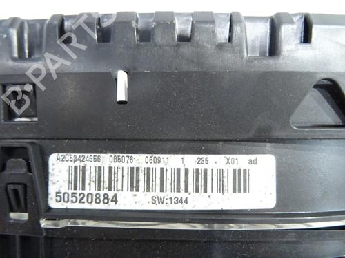 Instrument cluster ALFA ROMEO MITO (955_) 1.3 MultiJet (955AXP1A, 955AYC1A) | BP32110430C47