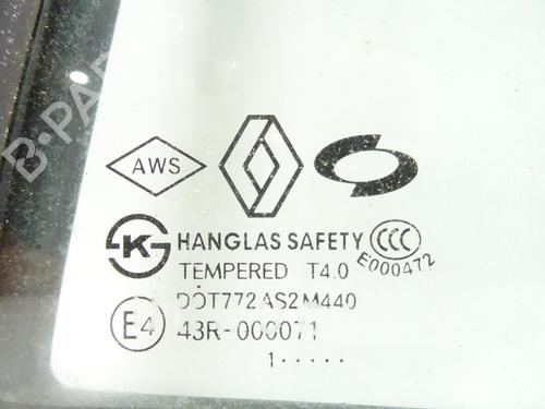 Rear right door window RENAULT KOLEOS I (HY_) 2.0 dCi (HY0K) | BP26909223C21 