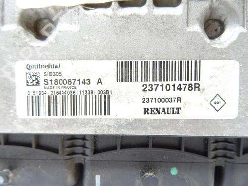Engine control unit (ECU) RENAULT SCÉNIC III (JZ0/1_) 1.5 dCi | BP26604070M57 - Image 4
