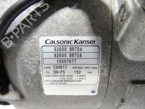 AC compressor NISSAN QASHQAI / QASHQAI +2 I (J10, NJ10, JJ10E) 2.0 dCi | BP25872733M34 