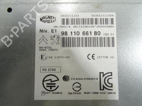 Used Radio Radio PEUGEOT 208 I (CA_, CC_) 1.2 VTI 82 (82 hp) 26653775 26653775