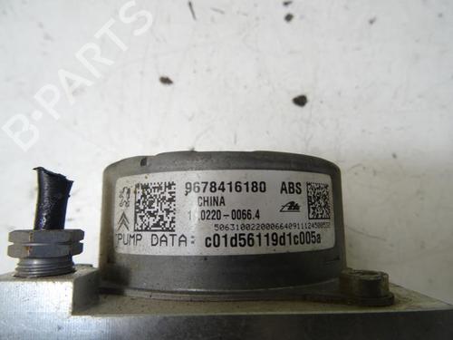 Used ABS pump CITROËN C3 II (SC_) 1.4 HDi 70 (SC8HZC, SC8HR0, SC8HP4) (68 hp) 20058469