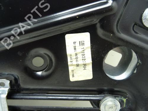 Rear right window mechanism OPEL ASTRA H TwinTop (A04) 1.9 CDTi (L67) | BP32250134C25