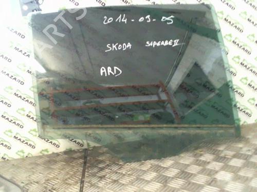 Used Rear right door window SKODA SUPERB II (3T4) [2008-2015]  20073524