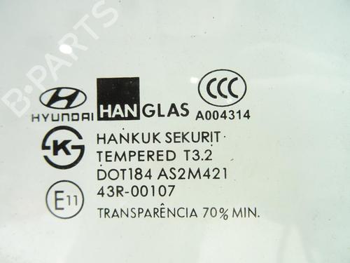 Rear right door window HYUNDAI GETZ (TB) 1.5 CRDi | BP23193746C21 