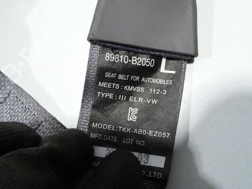 Used Rear left seatbelt Rear left seatbelt KIA SOUL II (PS) [2014-2019] 27633707 27633707