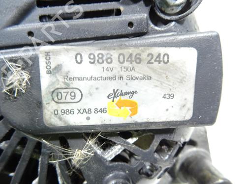 Alternator CITROËN C8 (EA_, EB_) 2.0 HDi 165 | BP26020545M7  - Image 5