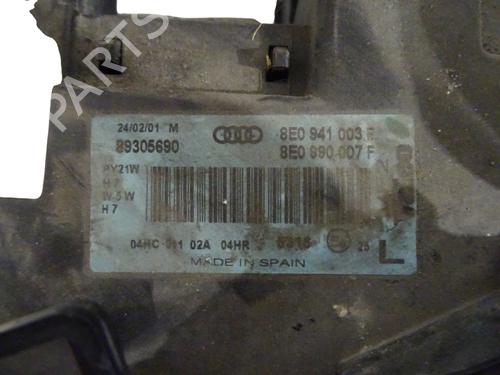 Left headlight AUDI A4 B6 (8E2) 1.9 TDI | BP38224353C28 - Image 4