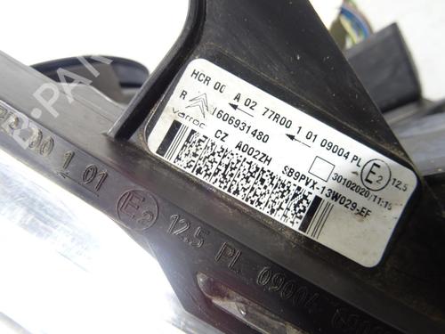 Right headlight CITROËN DS3 Convertible 1.2 VTi 82 | BP31595365C29 
