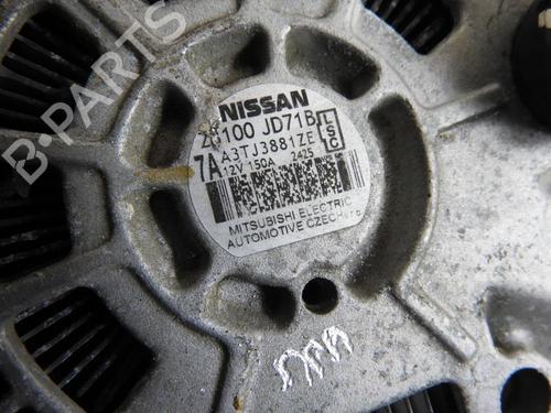 Alternator NISSAN QASHQAI / QASHQAI +2 I (J10, NJ10, JJ10E)  | BP20043178M7 