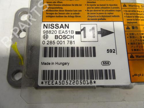 Used ECU airbags ECU airbags NISSAN PATHFINDER III (R51) 2.5 dCi 4WD (174 hp) 33333163 33333163