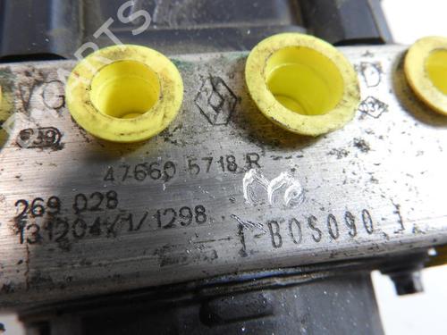Used ABS pump ABS pump RENAULT KANGOO / GRAND KANGOO II (KW0/1_) 1.5 dCi 110 (KW06, KW12) (110 hp) 20044885 20044885