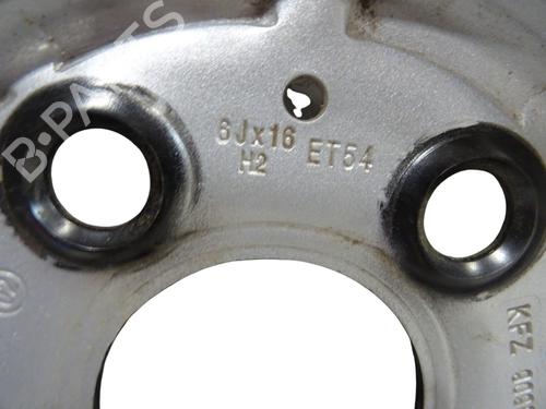 Used Rim Rim VW MULTIVAN T5 (7HM, 7HN, 7HF, 7EF, 7EM, 7EN) VR6 3.2 (235 hp) 39974051 39974051