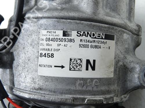 AC compressor RENAULT CLIO V (B7_) 1.5 Blue dCi 100 (B7AD) | BP29209652M34 