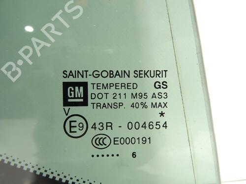 Rear right door window OPEL CORSA E (X15) 1.3 CDTI (08, 68) | BP24200773C21 
