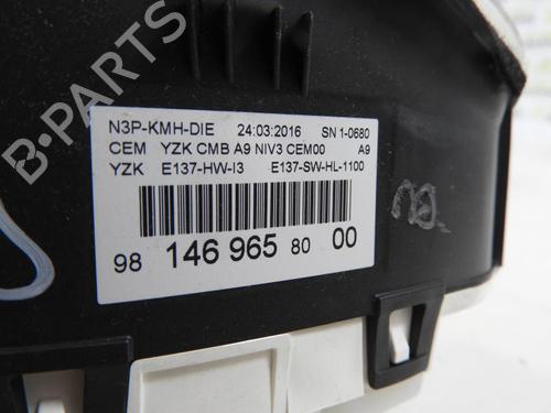 Instrument cluster PEUGEOT 208 I (CA_, CC_) 1.6 BlueHDi 100 | BP20069212C47 