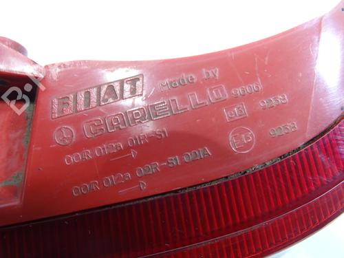 Right taillight FIAT SEICENTO / 600 (187_) 1.1 (187AXB, 187AXB1A, 187AXC1A02) | BP20290782C35 