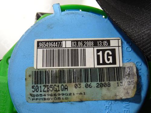 Used Front left seatbelt Front left seatbelt CITROËN C4 Picasso I MPV (UD_) 1.6 HDi (109 hp) 22643440 22643440