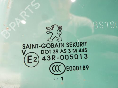 Rear left door window PEUGEOT 3008 I MPV (0U_)  | BP26713620C20 