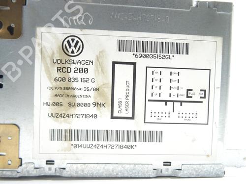Radio VW POLO IV (9N_, 9A_) 1.4 TDI | BP22371250E6 
