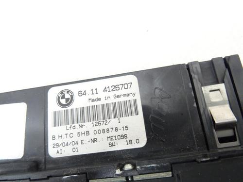 Used Climate control Climate control BMW 3 Touring (E46) [1999-2005] 20055557 20055557