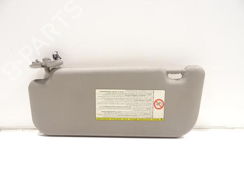 Used Right sun visor Right sun visor TOYOTA YARIS (_P9_) 1.4 D-4D (NLP90_, NLP90R) (90 hp) 27716493 27716493
