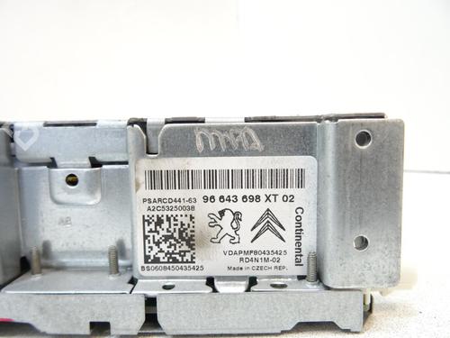 Used Radio Radio PEUGEOT 207 SW (WK_) 1.6 HDi (90 hp) 20042293 20042293