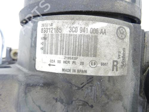 Højre forlygte VW PASSAT B6 (3C2) 2.0 TDI | BP29115210C29