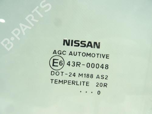 Rear left door window NISSAN QASHQAI / QASHQAI +2 I (J10, NJ10, JJ10E) 2.0 dCi All-wheel Drive | BP25894093C20 