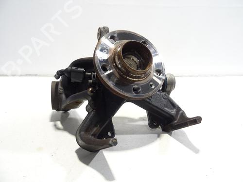 Used Left front steering knuckle VW POLO V (6R1, 6C1) 1.2 TSI 16V (90 hp) 31848121