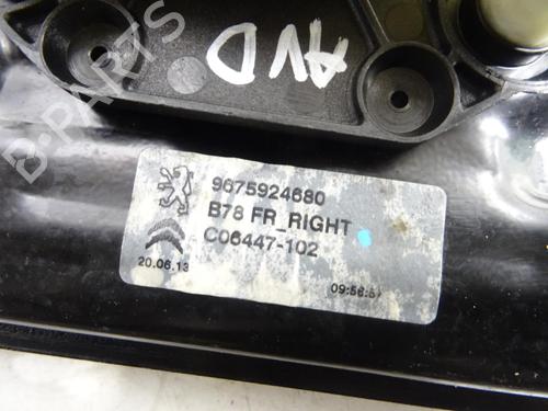 Front right window mechanism CITROËN C4 Grand Picasso II (DA_, DE_) 1.6 HDi / BlueHDi 115 | BP30173024C23