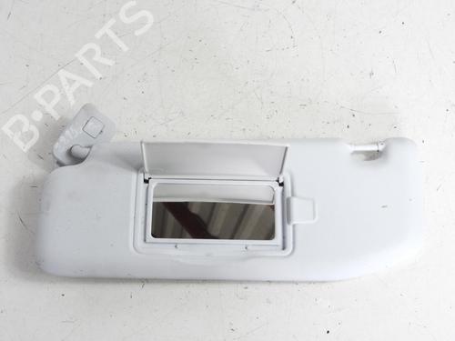 Used Left sun visor PEUGEOT 208 I (CA_, CC_) 1.2 VTi 68 / PureTech 68 (68 hp) 23788261