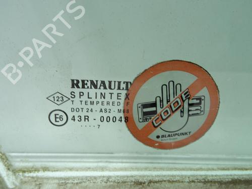 Used Front right door window Front right door window RENAULT CLIO I (B/C57_, 5/357_) [1990-1999] 23878289 23878289