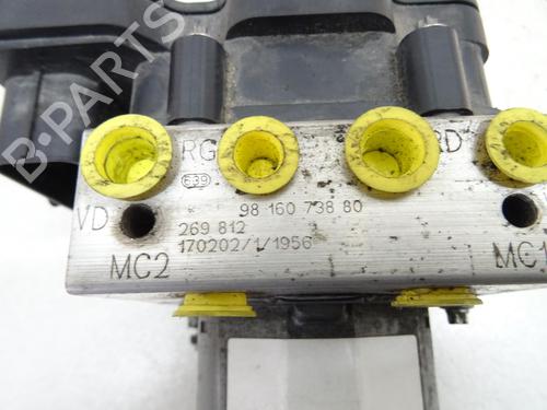 ABS pump PEUGEOT 308 II (LB_, LP_, LW_, LH_, L3_) 1.6 HDi 100 | BP20066110M43 
