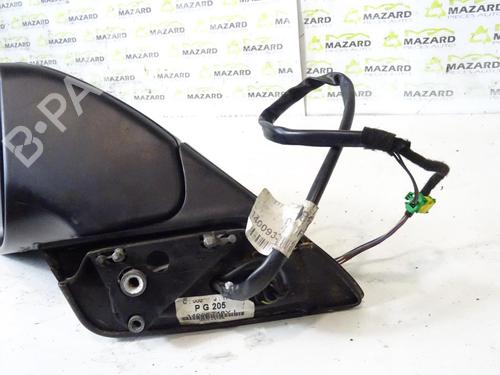Left mirror PEUGEOT 807 (EB_) 2.2 HDi | BP20038489C26
