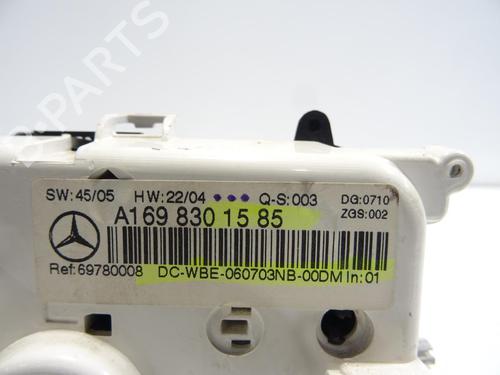Climate control MERCEDES-BENZ B-CLASS Sports Tourer (W245) B 200 CDI (245.208) | BP29158591I5 