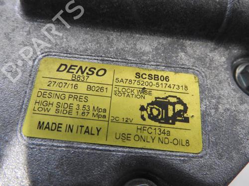 Used AC compressor FIAT 500 (312_) 1.2 (312AXA1A) (69 hp) 20046049