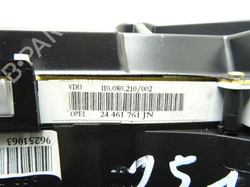 Instrument cluster OPEL ZAFIRA A MPV (T98) 2.0 DTI 16V (F75) | BP30104078C47