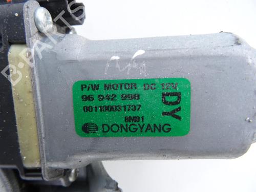 Front right window mechanism CHEVROLET AVEO / KALOS Hatchback (T250, T255) 1.2 LPG | BP24212625C23 
