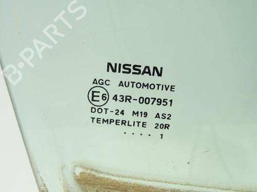 Front right door window NISSAN JUKE (F15) 1.5 dCi | BP29590691C19 