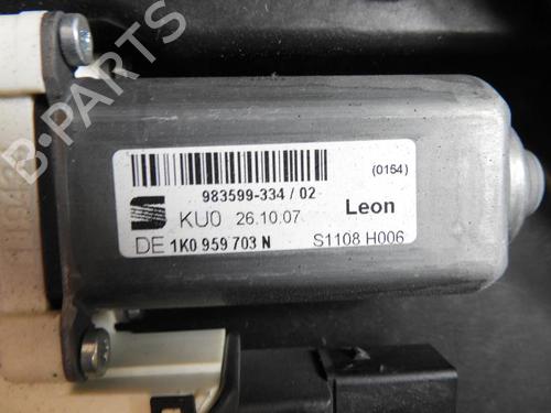 Used Rear left window mechanism Rear left window mechanism SEAT LEON (1P1) 1.9 TDI (105 hp) 20072046 20072046