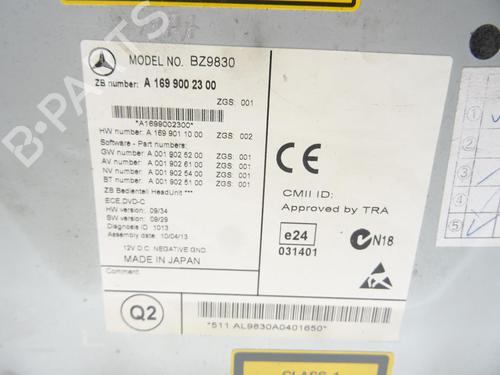 Radio MERCEDES-BENZ A-CLASS (W169) A 180 CDI (169.007, 169.307) | BP27890761E6 - Image 2