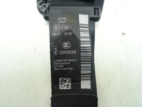 Høyre bak beltestrammer DS DS 3 (SA_) 1.2 THP 110 / PureTech 110 (SAHNPS, SAHNZ6, SAHNZT) | BP28209486C90 