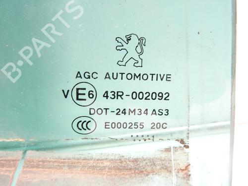 Rear right door window PEUGEOT 5008 (0U_, 0E_) 2.0 HDi 150 / BlueHDi 150 | BP25284008C21 
