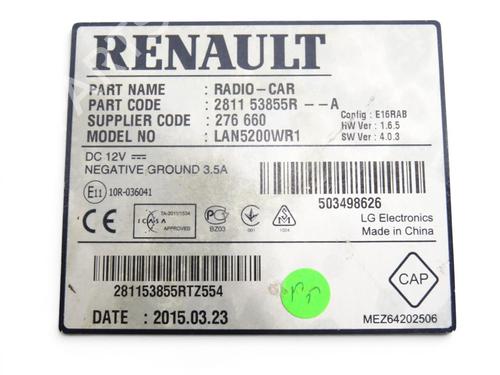 Radio DACIA SANDERO II 1.5 dCi | BP36356574E6 - Image 2