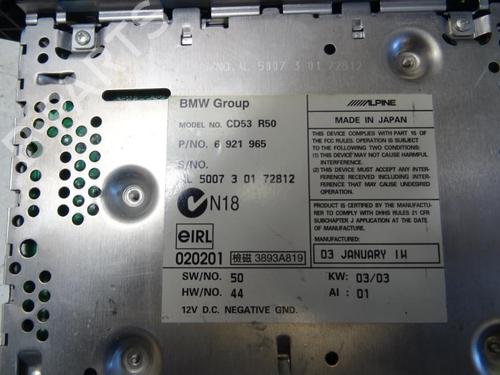 Radio MINI MINI (R56) | BP21967723E6 - Image 2