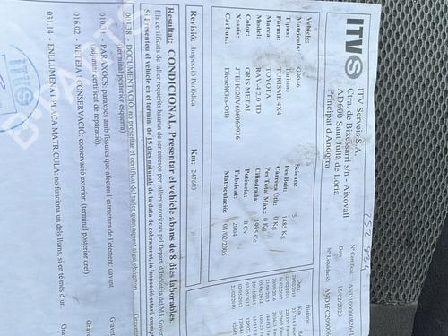 Switch TOYOTA RAV 4 II (_A2_) 2.0 D 4WD (CLA20_, CLA21_, CLA20R, CLA21R) | BP32110468I30  - Image 5