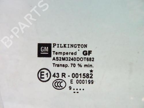 Front right door window OPEL ASTRA J GTC  | BP20065001C19 