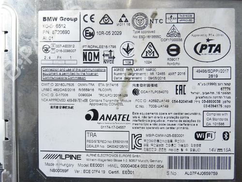 Radio MINI MINI (F55) Cooper D | BP33850627E6 - Image 4